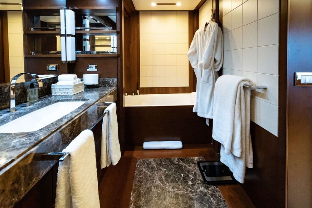 koukles greece crewed interior bathroom